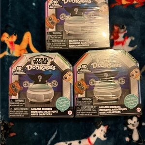 Star Wars Doorables Galactic Cruisers Playset - Black and Silver